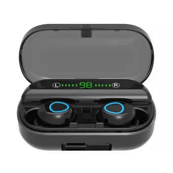 

V10 BT5.0 Wireless Earbud Waterproof Mini TWS LED Earphone InEar Stereo Headset