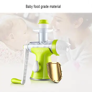 

Multifunctional Manual Juicer Fruit Vegetable Tool DIY Ice Cream + Handy Squeezer Handmade Natural Health Kitchen Accessories