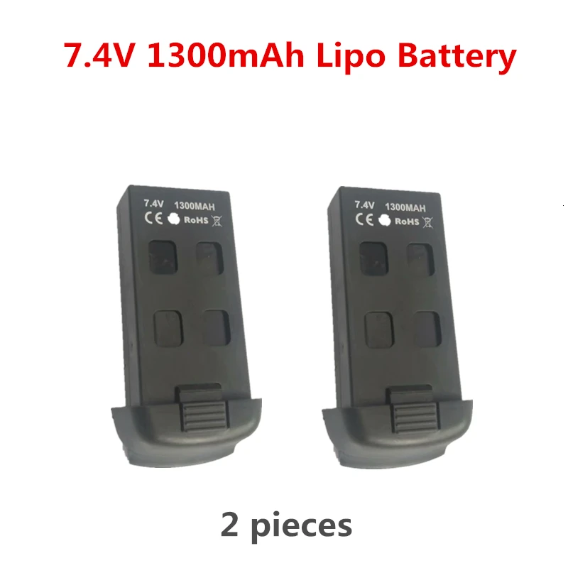 Радиоуправляемый Дрон S167 запасные паты Оригинальная батарея 7,4 V 1300mAh Lipo батарея игрушка аксессуар - Цвет: 2