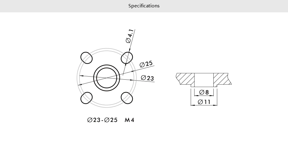 T-motor FA26.2x8.5 Folding Propeller - 2PCS/PAIR Carbon Fiber Propeller For Multirotors Helicopters 8