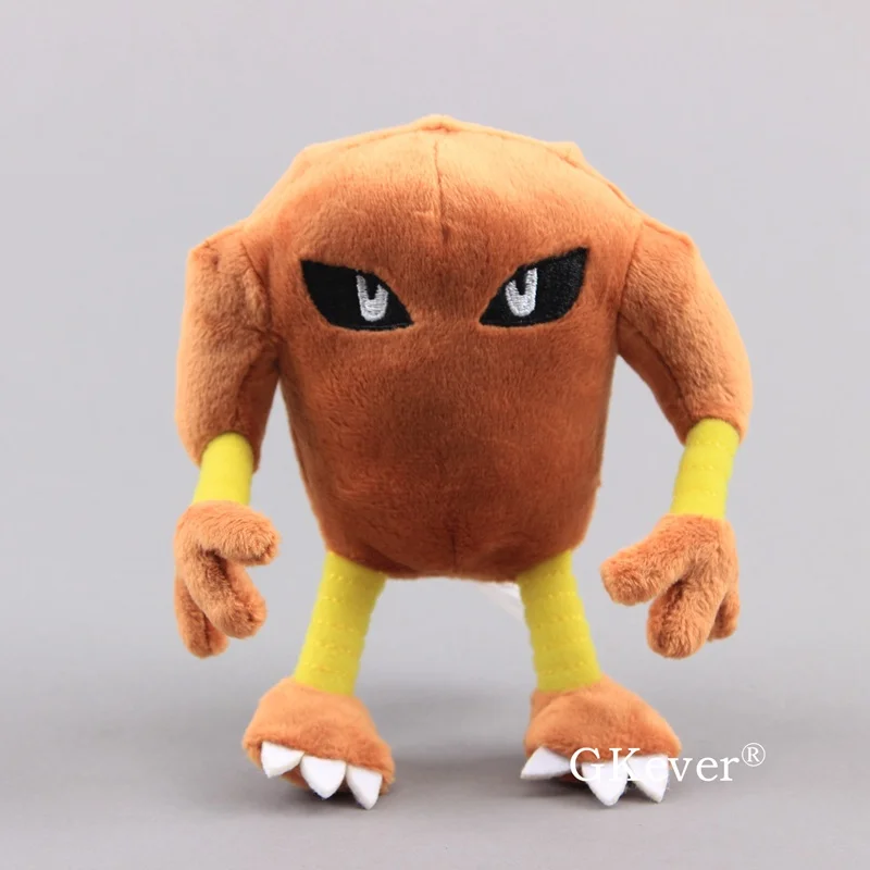 Аниме игрушки Hitmonlee фигурка плюшевая мягкая игрушка Kicklee Stuffe куклы Детский подарок 16 см