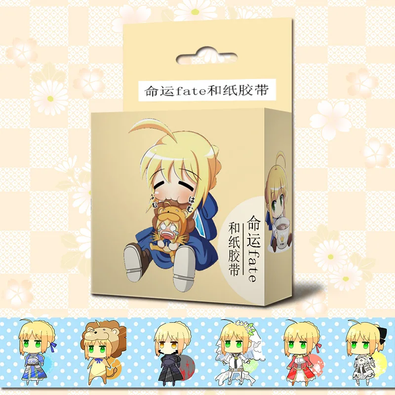 10 коробок/лот аниме Fate stay night Washi лента клейкая игрушка Рин тоhsaka Сакура