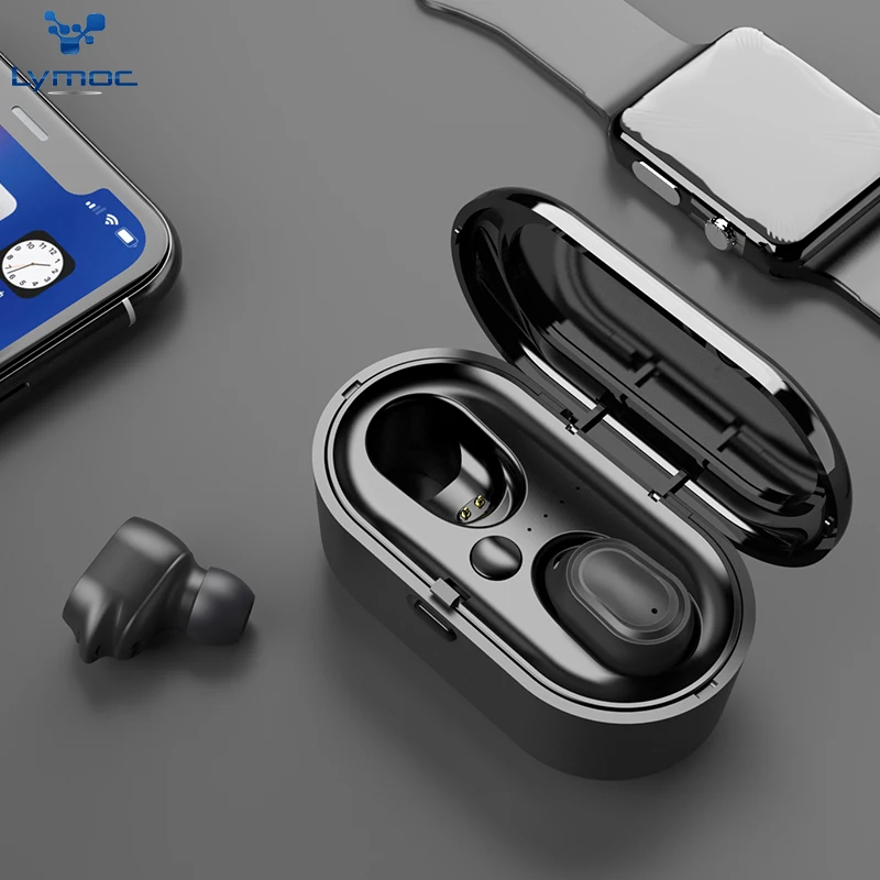 Air 2 беспроводные Bluetooth наушники 5 0 гарнитура с сенсорным управлением двойные HD