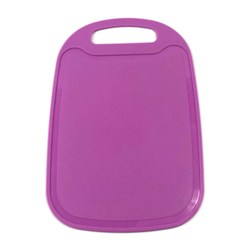 Eco-friendly Smelless Fruit Easy Clean Meat Plastic Portable Vegetable Chopping Mat Slicing Anti-slip Cutting Board 3 Colors