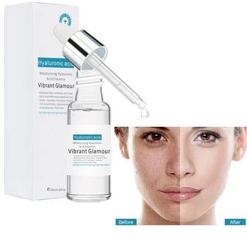 

15ml Hyaluronic Acid Serum Shrink Pore Whitening Moisturizing Essence Dry Skin Care Essence Anti-Aging Face Beauty Cream TSLM2