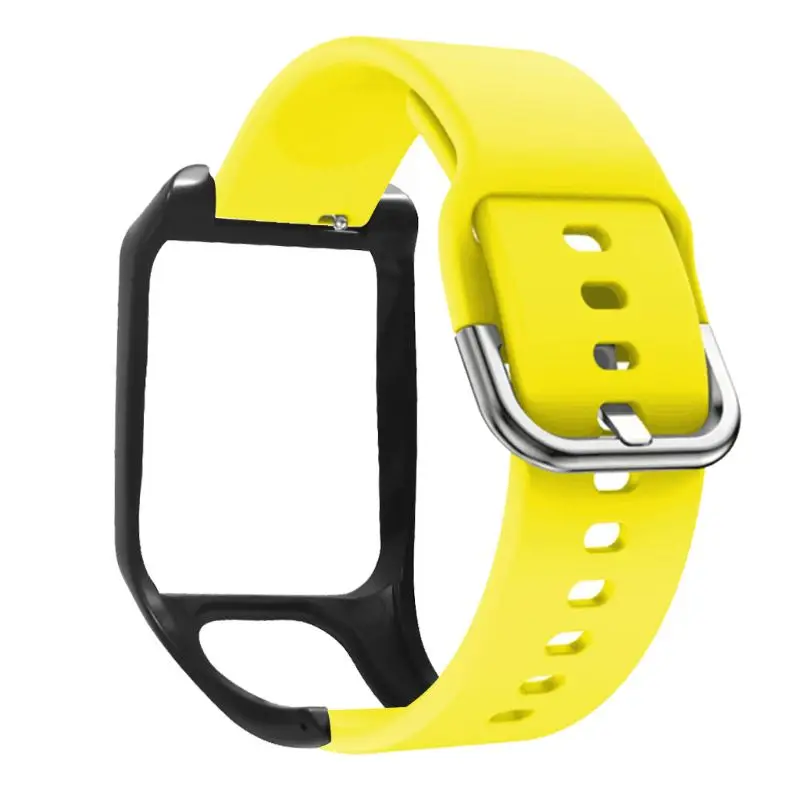 Силиконовые сменные наручные часы ремешок браслет для TomTom Adventurer/Runner 2 3/Spark 3 Спортивные часы аксессуары - Цвет: 4