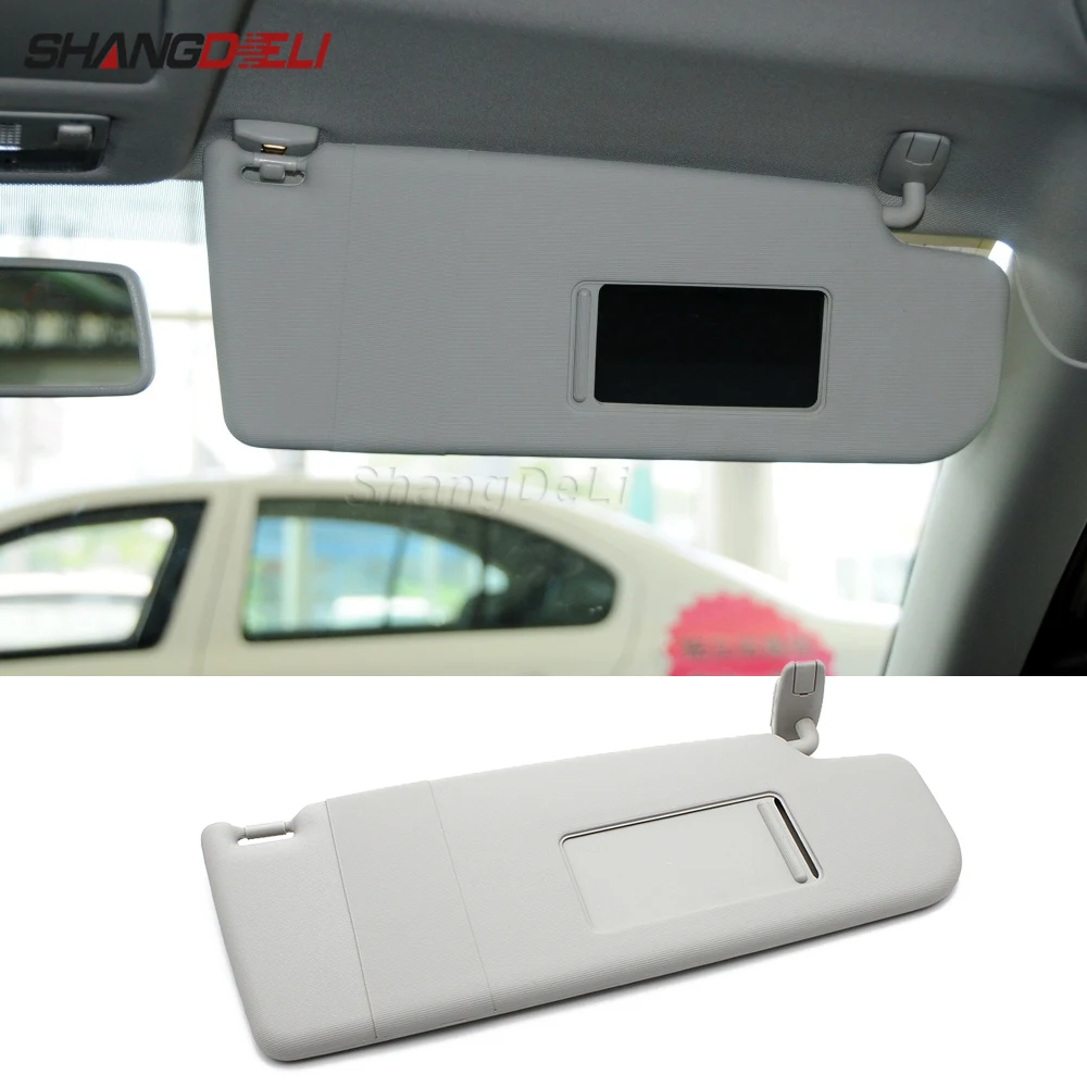Car Interior Sun Visor With Mirror For Skoda Octavia Fabia Superb 2008