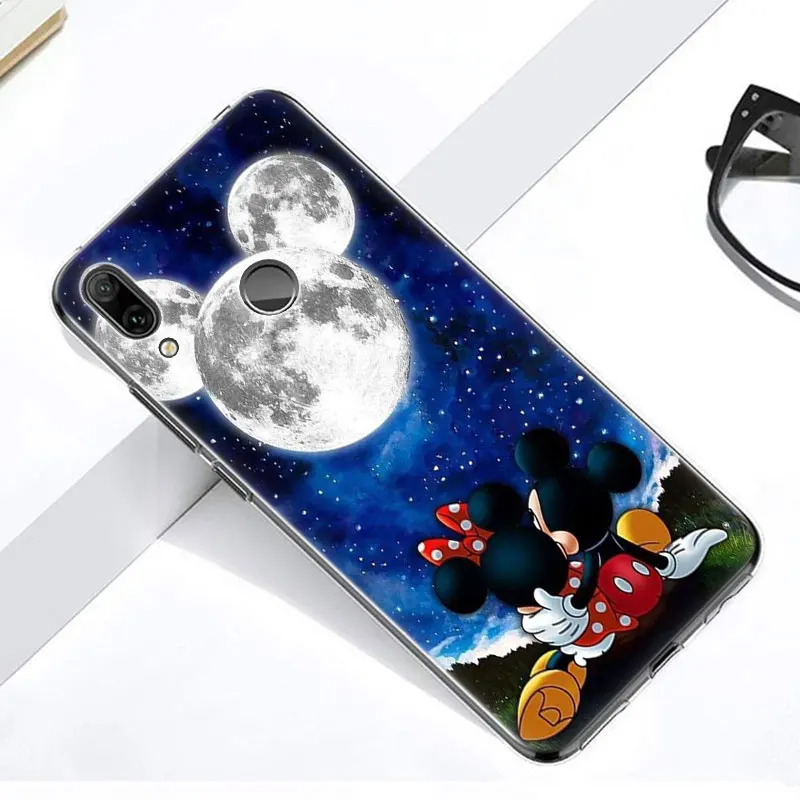 Милый силиконовый чехол с рисунком Микки и Минни для huawei mate 30 20 10 Lite Pro Y9 Y7 Y6 Prime Y5 Pro Модный чехол