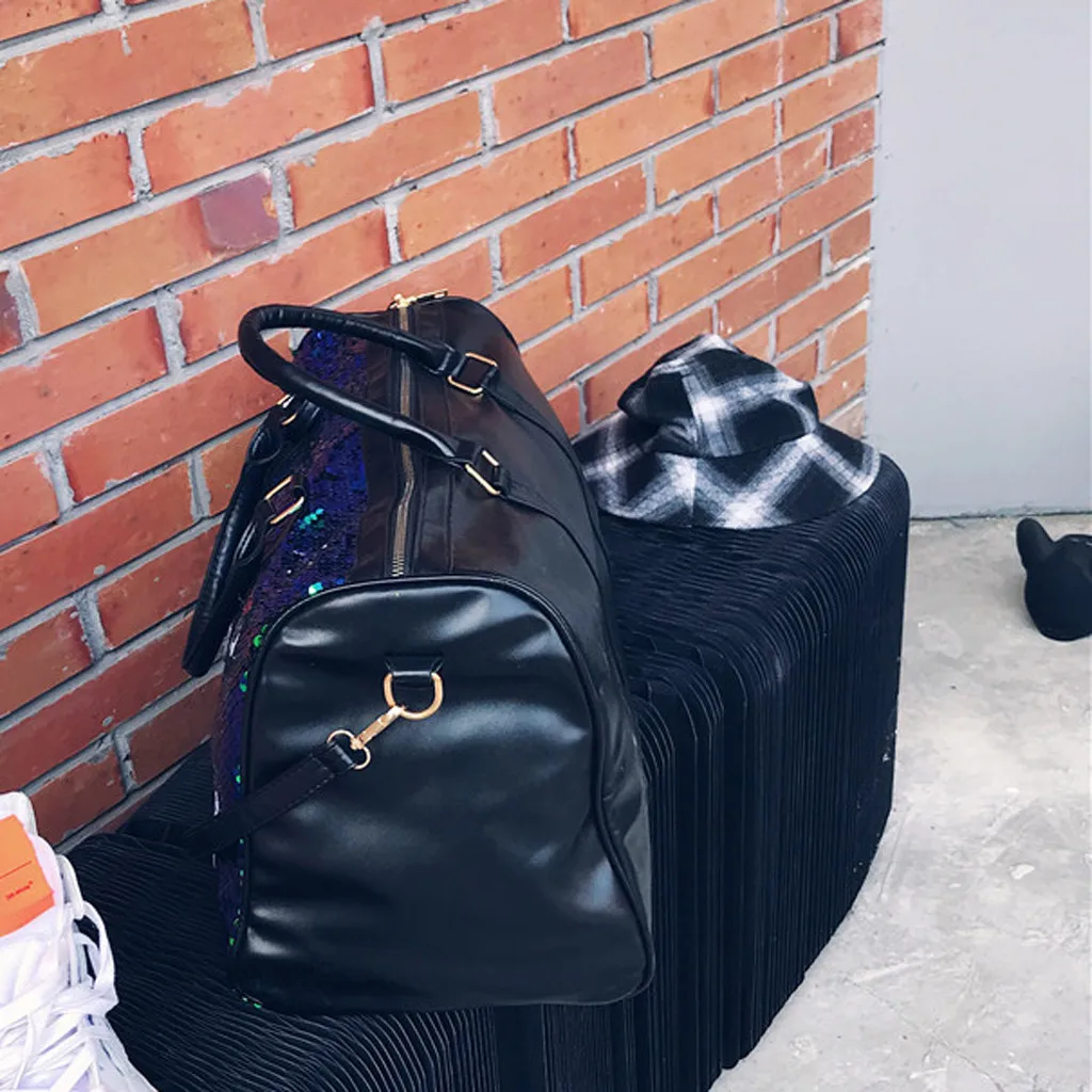 Унисекс вещевой мешок мода отдых большая вместимость Открытый Черный Белый спортивные сумки, чемоданы для путешествия сумка дорожная сумка bolsa de viagem