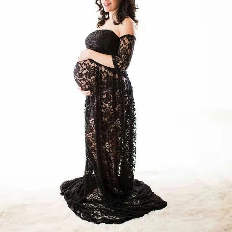 Sexy lace maternity dress Clearance