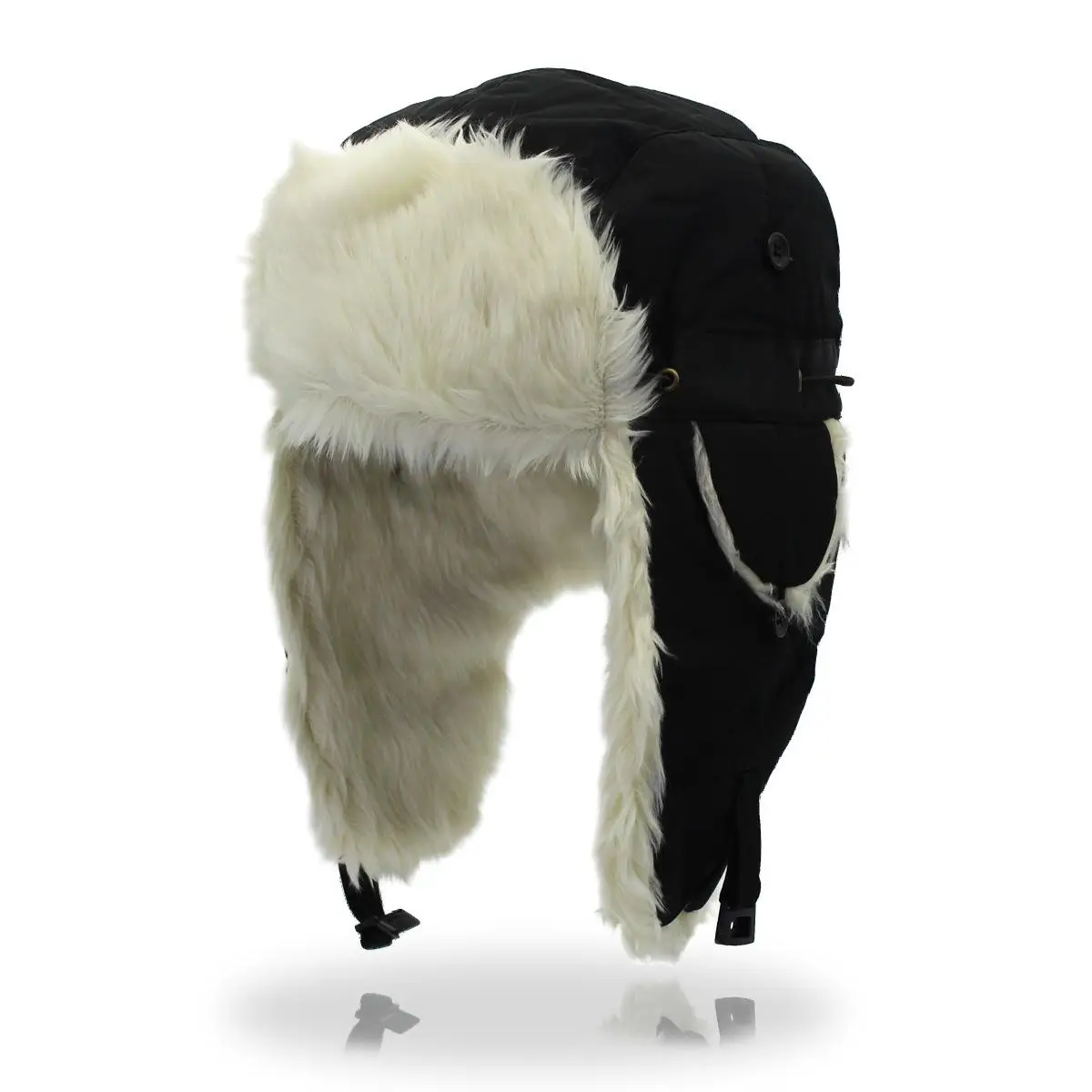 Новая уличная флисовая спортивная шапка для мужчин и женщин, походные шапки для туризма, рыбалки для охоты военный тактический колпачок теплая ветрозащитная зимняя шапка - Цвет: Черный