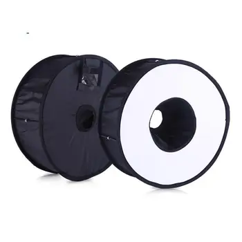

Lightdow 45cm Foldable Ring Speedlite Flash Diffuser Macro Shoot Round Softbox for Canon Nikon Sony Pentax Godox Speedlight