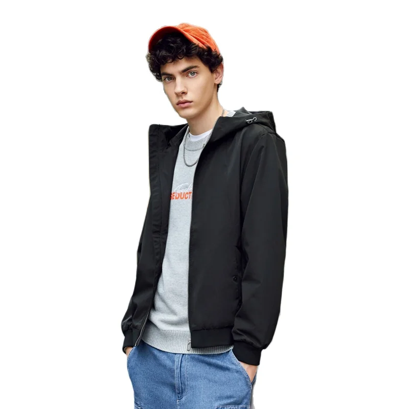 SEMIR 2020 весенняя куртка мужская Осенняя новая с капюшоном на молнии Повседневная
