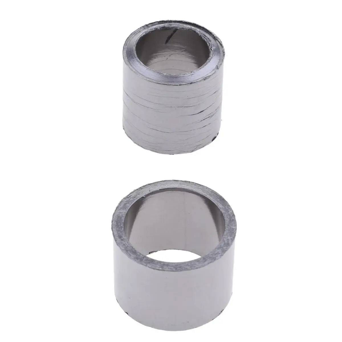 2xAluminum Alloy Exhaust pipe gasket for Dirt Bike/ATV/Scooter Muffler Part