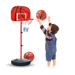 Детская баскетбольная стойка для помещений, подвесная регулируемая съемная рама, Домашний детский мяч, мяч для детского сада, игрушки