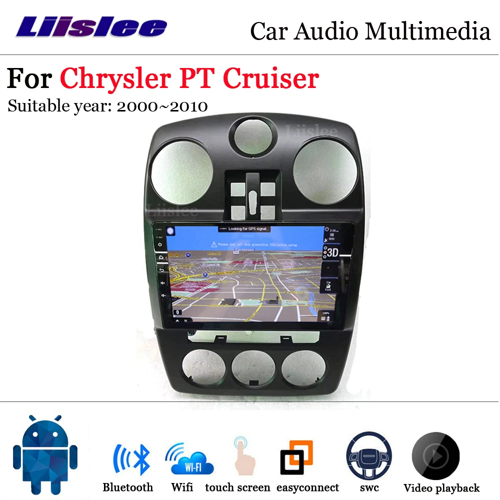 9 Inch Car Android 8.0 GPS Navigation For Chrysler PT Cruiser 2000 2010