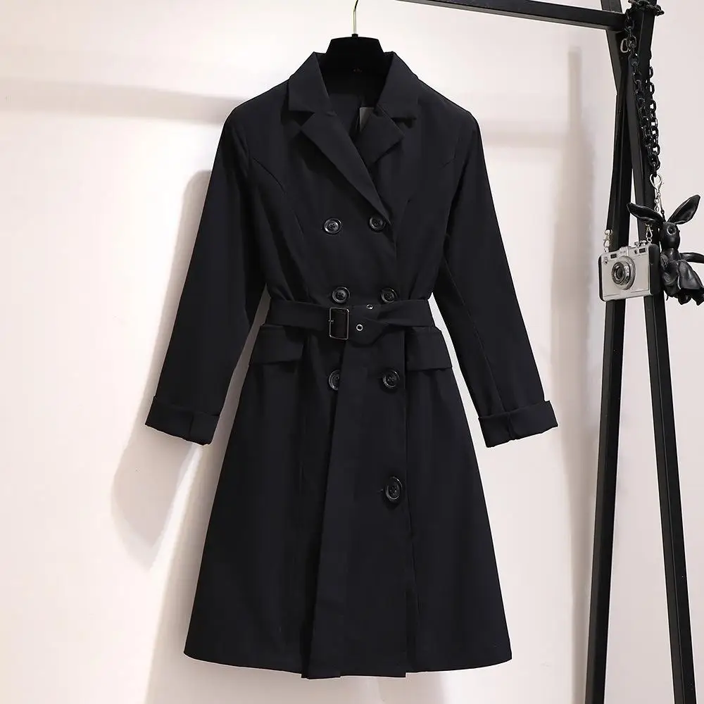 5XL 6XL женский плюс размер верхняя одежда и пальто куртки большого размера осенние куртки с длинными рукавами Топы осенние ветровки пальто куртки