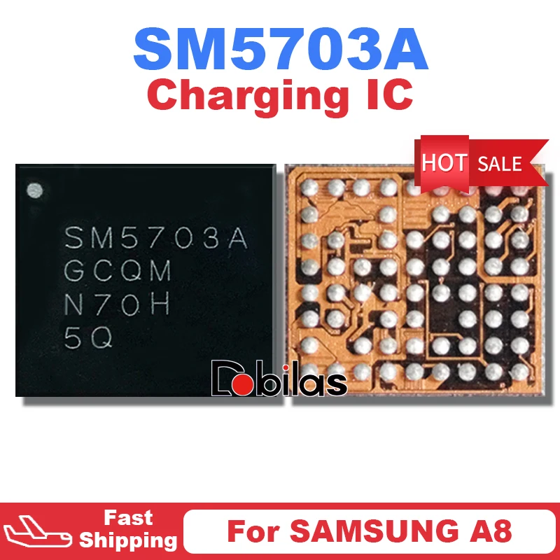 

5Pcs/Lot SM5703A Charger IC BGA For Samsung Galaxy A8 A8000 Charging IC Replacement Parts Integrated Circuits Chipset Chip