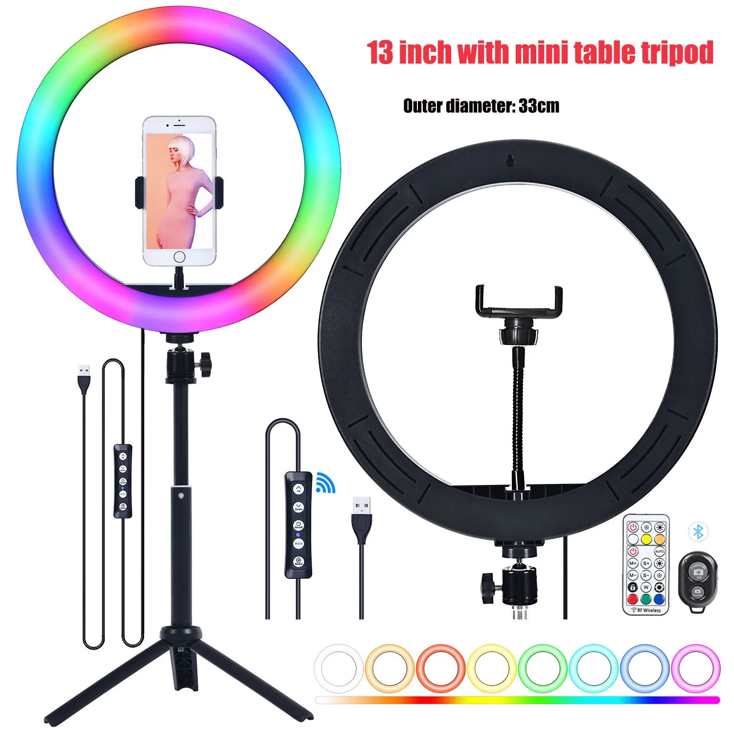 Rgb 26. Rgb 26. Rgb 26. Rgb led лампа mj26. кольцевая лампа mj26.