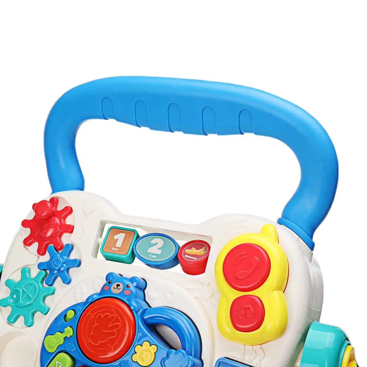 Caminhante para Crianças Educacional para Caminhar Carrinho com 4 Andador Infantil Multifuncional Pequenas Rodas Brinquedo 15 High Quality Mamãe e Bebê