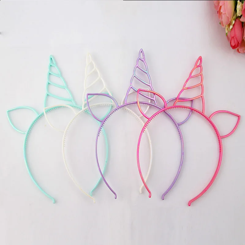 2020 Unicorn Headband Hot Selling in Europe and America Rhinestone Cat Ear Headband Glossy Fashion Hair Accessories Holiday women s 2023 new hot selling casual fashion rhinestone decorative cross hollow tight dress in stock