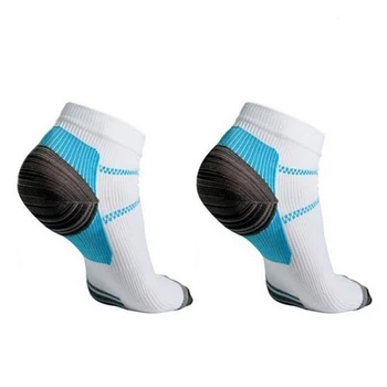 

1pair Sports Running Relieves Pain Ankle High Plantar Fasciitis Accessories Outdoor Home Absorb Sweat Gift Compression Socks