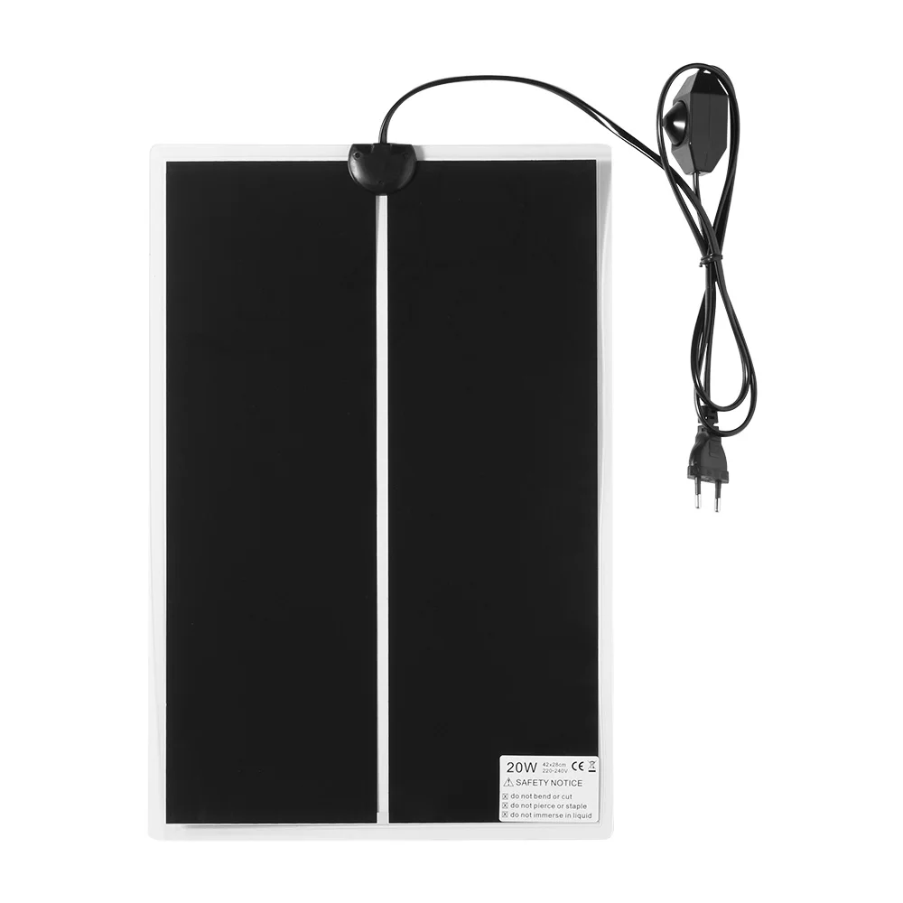 Adjustable Temperature Reptile Heat Mat with EU Plug