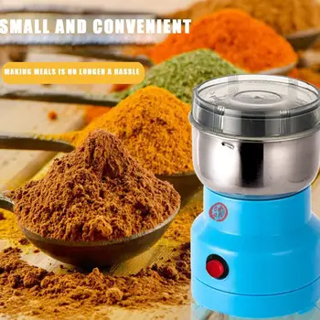 

1Pcs Electric Stainless Steel Coffee Bean Baby food supplement Grinder Home Grinding Milling Machine Kitchen Accessories Kitchen