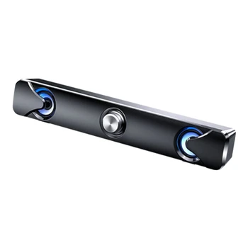 

Computer Speakers Home Desktop Sound Bars Bluetooth Two-Way Wired Connection for Pc, Laptop, Tv Phone