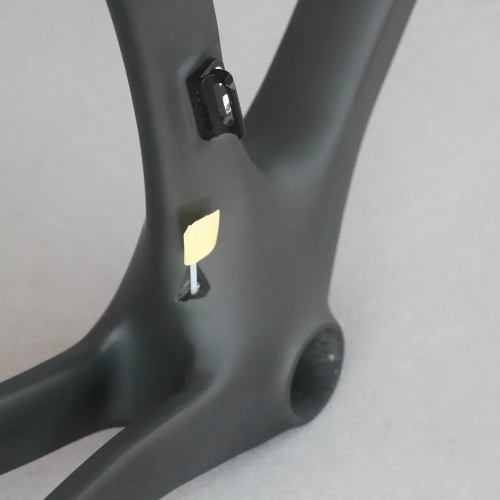 Discount 2019 new Aero design Ultralight  carbon road bike frame carbon fibre racing bicycle frame700c  accept painting 5
