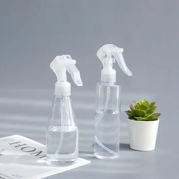 

200ML Empty Plastic Spray Bottle Transparent Makeup Moisture Atomizer Pot Fine Mist Sprayer Bottles Hair Hairdressing Tools