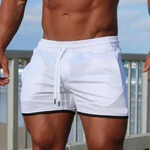 Пляжные шорты, шорты для плавания, полиэстер, мужские шорты, спортивные, летние, для путешествий, пляжная одежда