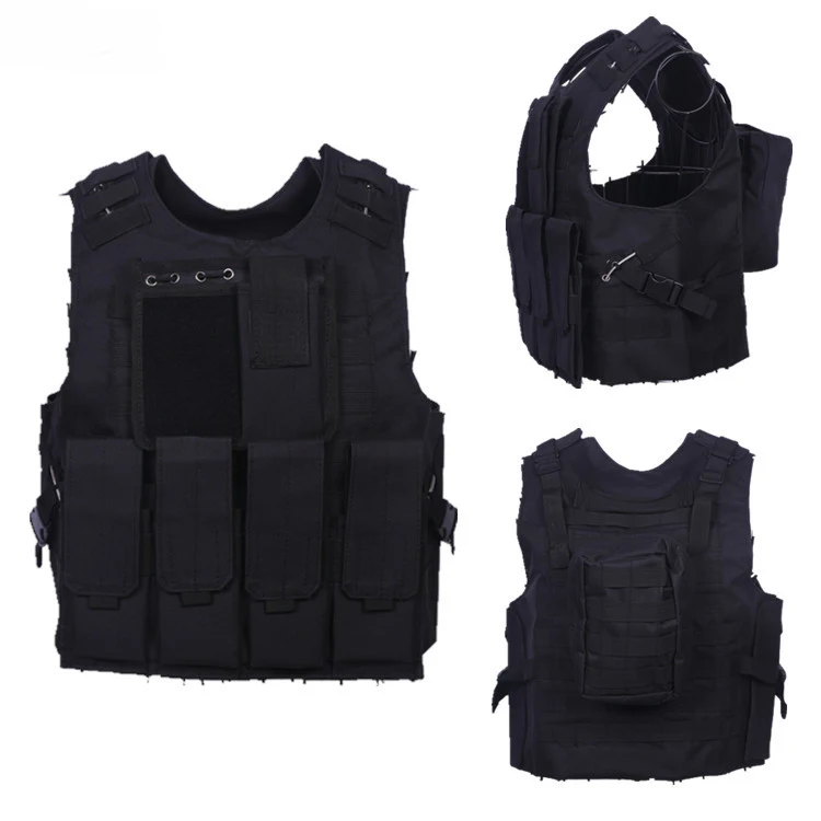 Тактический Камуфляжный износостойкий Жилет MOLLE, многофункциональный легкий боевой жилет CS, боевое тактическое снаряжение