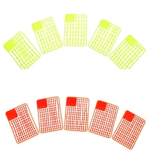 5 шт./упак. легкий стопор для бойлов гантели приманки Rig удлинитель для головок рыболовные принадлежности желтого и красного цветов, 1,2 см