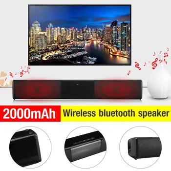 

TV Sound Bar Bluetooth Speakers Hifi Home Surround System Bluetooth Speaker for Home Theater TV Speaker Subwoofer