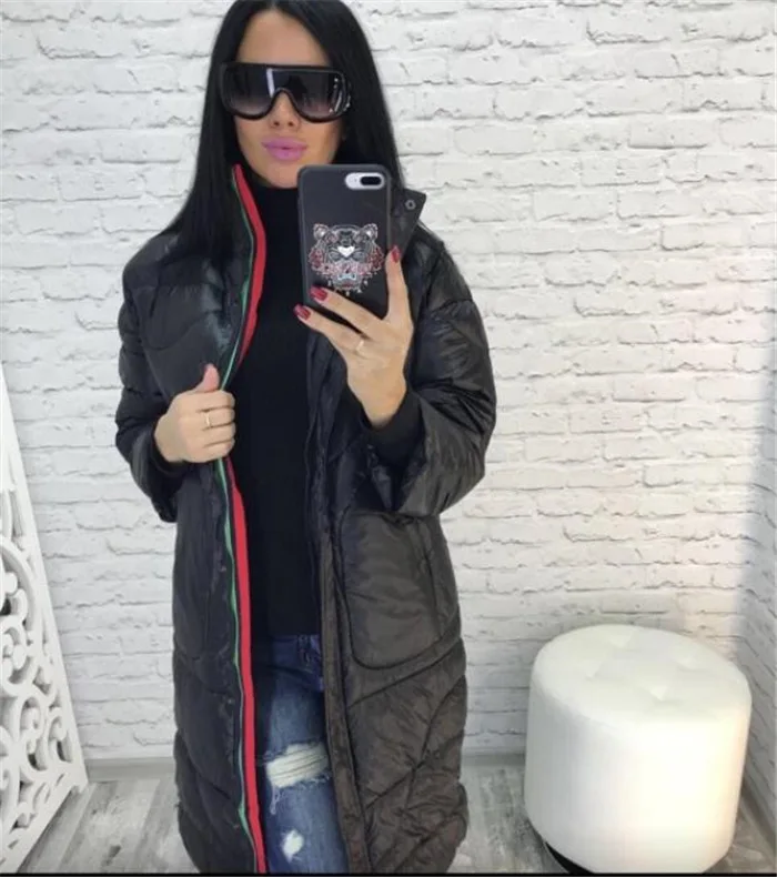 Весеннее Новое Стильное модное хлопковое пальто AliExpress EBay