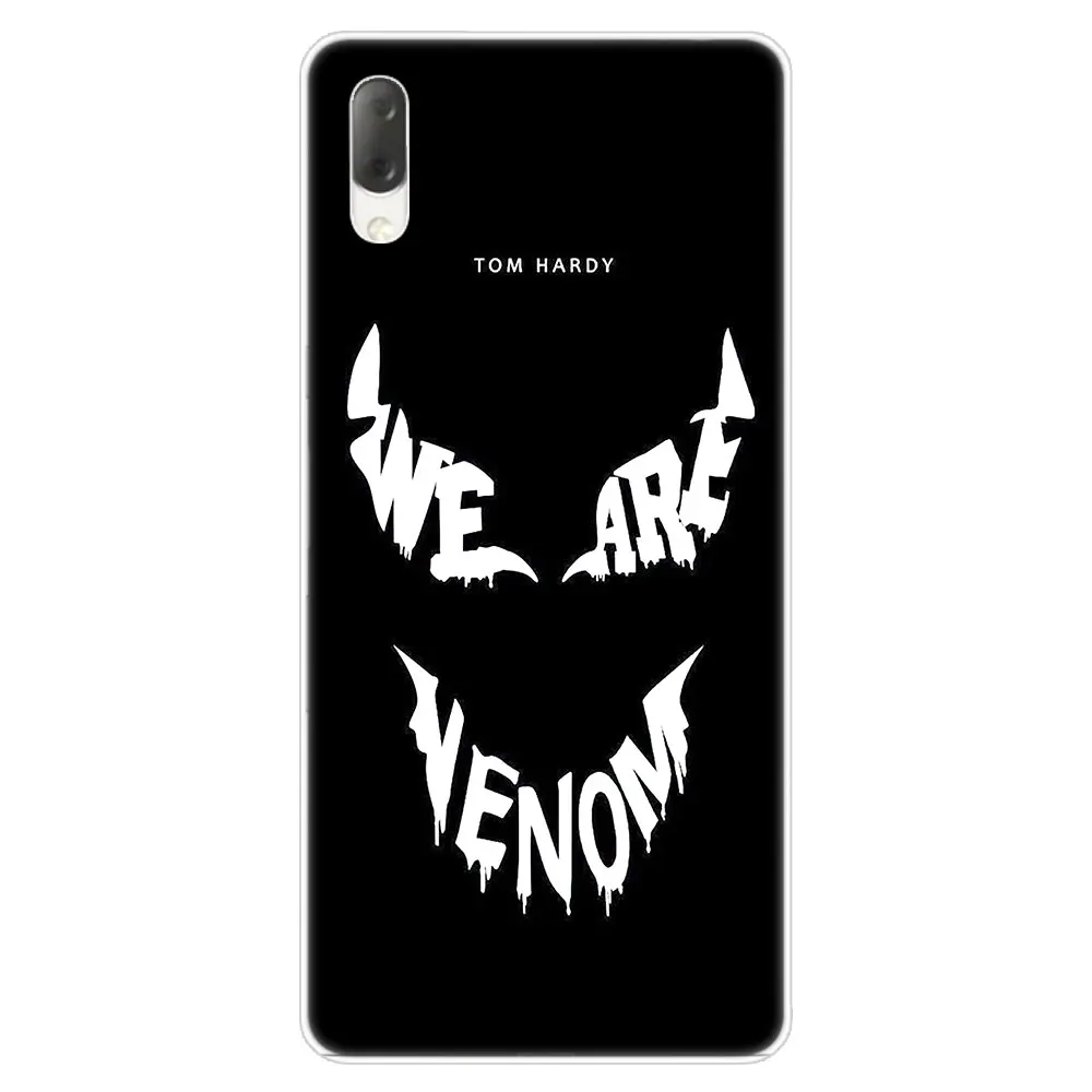 Venom Marvel Мода жесткий чехол для Sony Xperia L1 L2 L3 X XA XA1 XA2 XA3 ультра 10 плюс E5 XZ XZ1 XZ2 компактный XZ3 XZ5 2 20 крышка