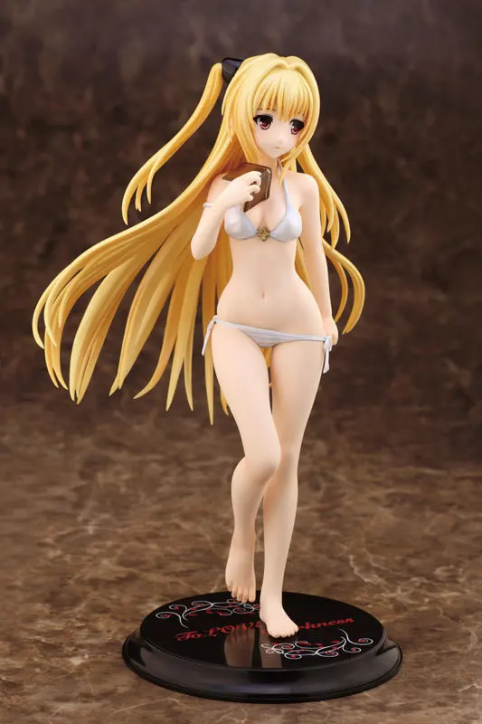 

Anime to LOVE out Bag with Queen Golden Dark Black And White with Pattern White Water Swimwear Garage Kit