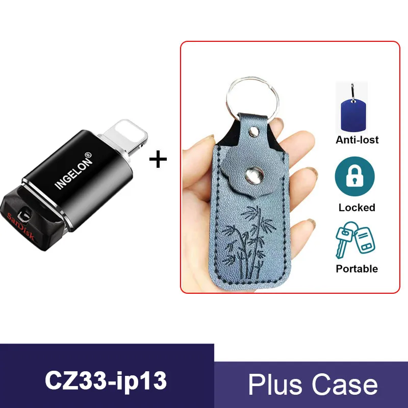 cheap flash drives SanDisk USB Flash Drive 64GB lightning adapter Pen Drive For iPhone 11 x 8 7 7Plus 6 6s 5 se iPad iPod PenDrive cle usb stick flash drive for iphone USB Flash Drives