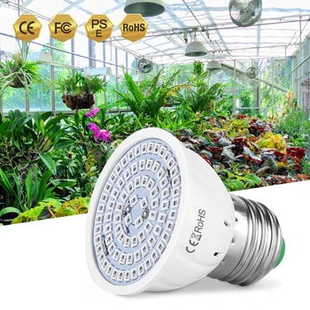 

Led B22 Hydroponic Growth Light E27 Led Grow Bulb MR16 Full Spectrum 220V UV Lamp Plant E14 Flower Seedling GU10