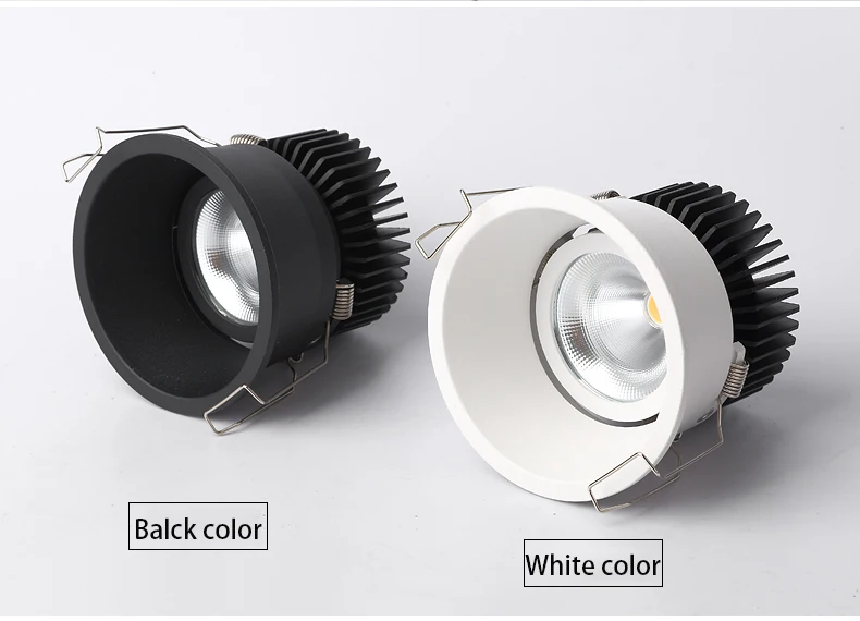 Led spotlights COB 7W/10W/15W/20W Downlight Good quality High CRI Narrow frame Living room Kitchen Ceiling lamp spot light lamp