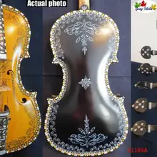 Deluxe hardanger норвежская скрипка 4/4 Скрипка 4*5 струны профессионального концерта