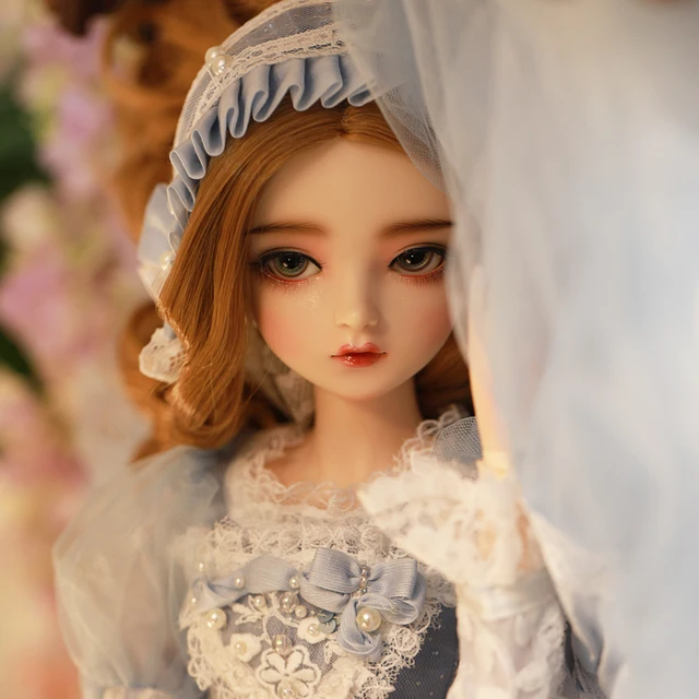60cm bjd doll gifts for girl golden hair Doll With Clothes Change Eyes Doris Nemee Dolls