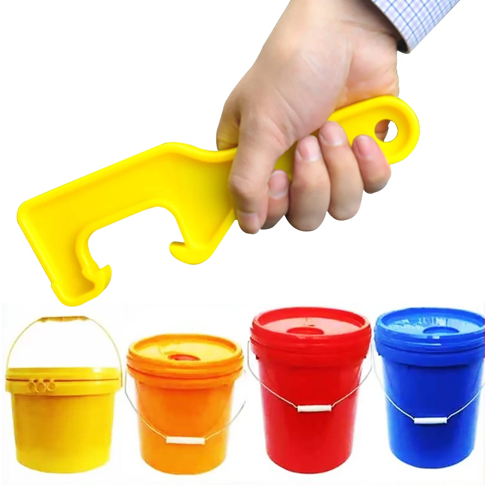 Plastic Gallon Bucket Pail Paint Barrel Lid Can Opener Opening Tool For