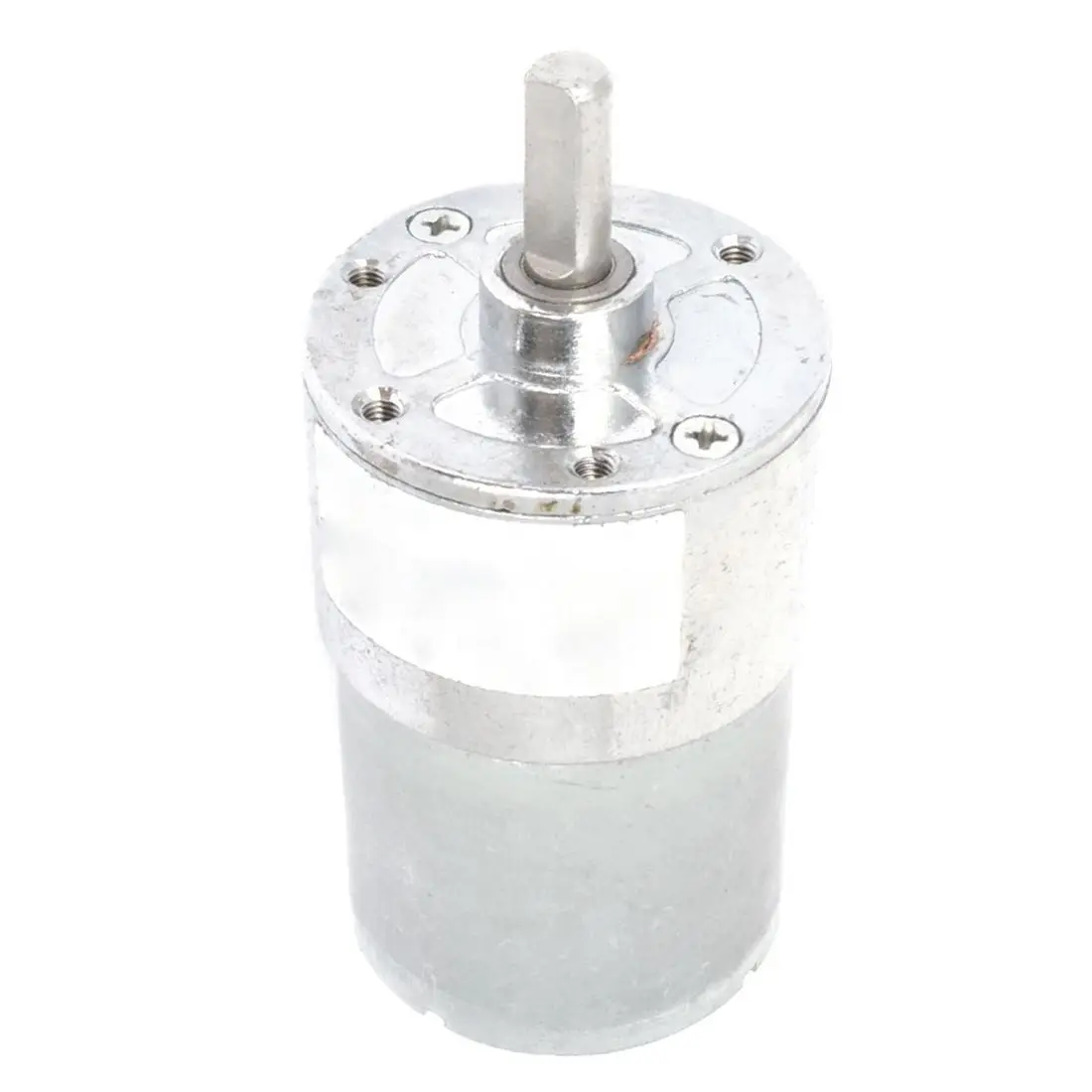 

Hot New Silver Tone Metal DC 24V 100RPM Rotation Output Speed Generator Motor