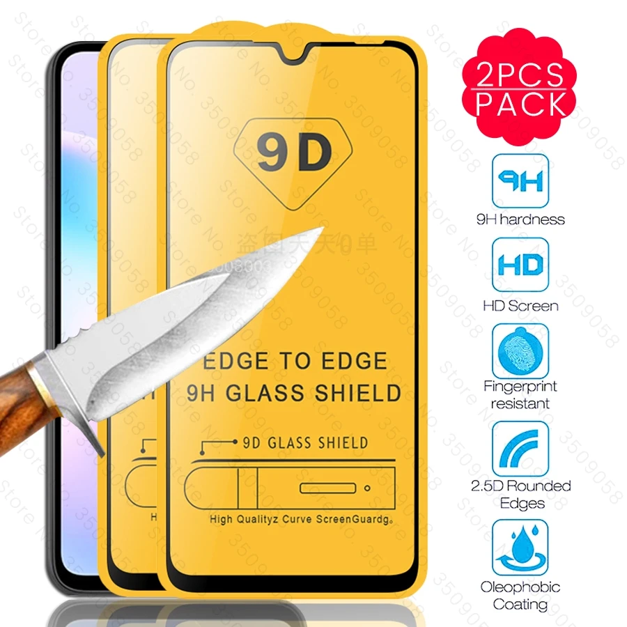2 шт. 9d закаленное стекло для xiaomi redmi 9a 9c readmi 9 a c a9 c9 redmi9a 9h Премиум Защитная пленка 6