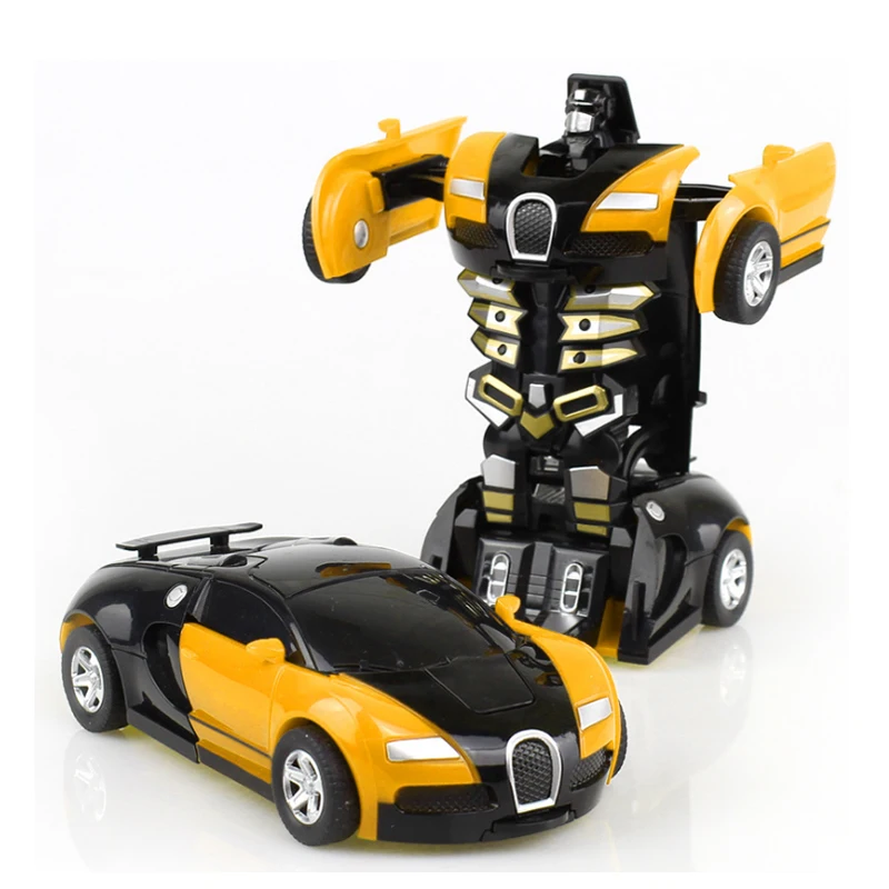 

Children's 1:32 Car Robot Plastic Typewriter Hot Diecast Deformation Friends Coches Action Model Sports Cars Toy For Boy Gifts
