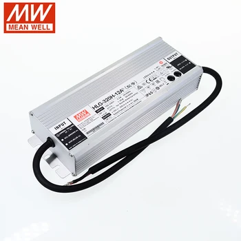 

MEAN WELL HLG-320H Series DC12V 24V 36V 48V 42V 54V 320W Rain-proof Single Output Adjustable LED Lighting Switching Power Supply