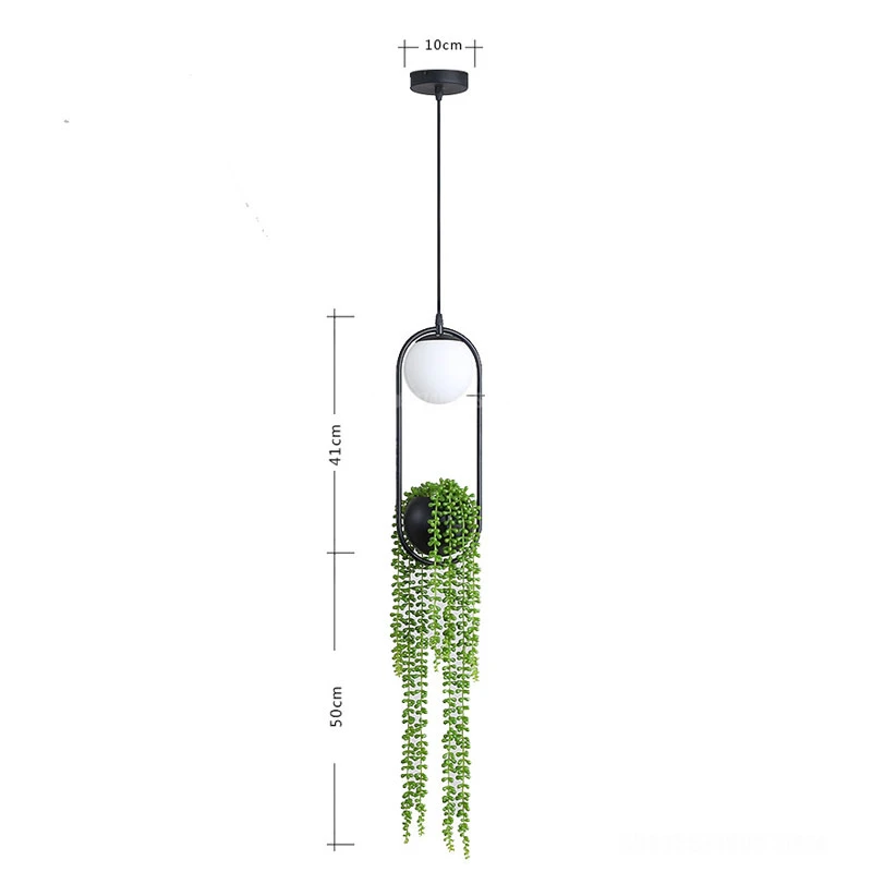 Скандинавский DIY подвесной светильник для растений s Skygarden цветочный горшок