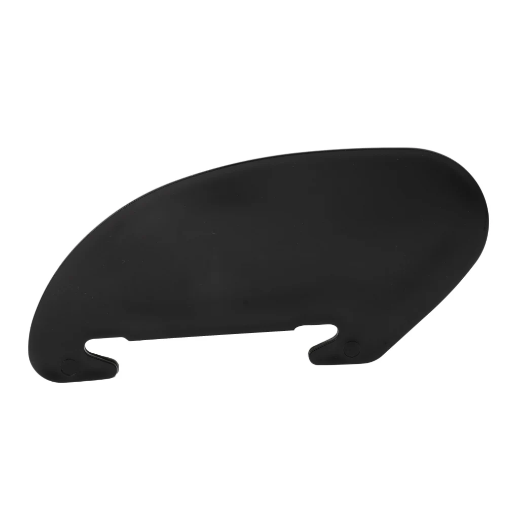 Premium Black ABS Kayak Canoe Boat Tracking Fin Skeg Watershed Board - UV Stable & Durable
